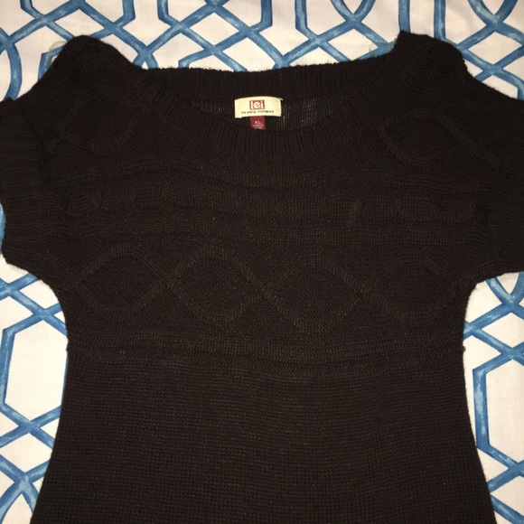 🍁SALE🍁 lei Brown Sweater Dress Size XL juniors - Picture 2 of 8